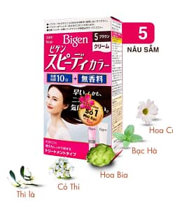 Bigen Nhật 5 - Nâu Sẫm