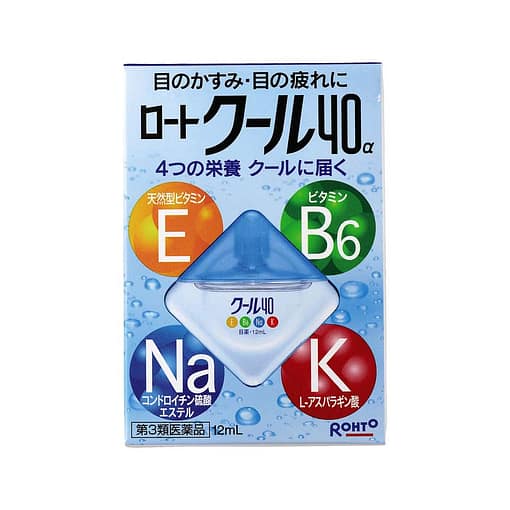 Rohto Cool 40α màu xanh 12ml