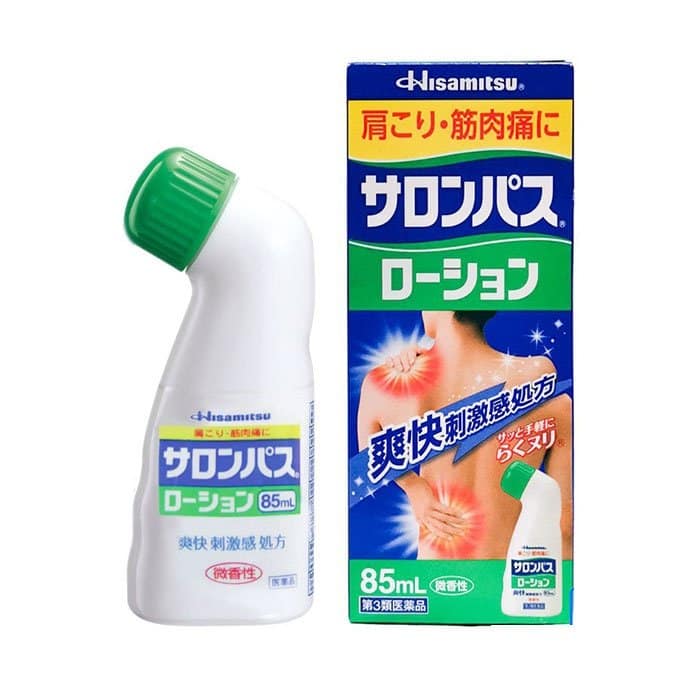 DẦU LĂN XOA BÓP SALONPAS HISAMITSU 85ML