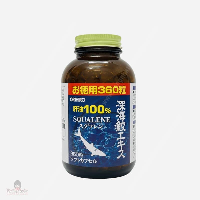 Sụn vi cá mập Squalene Orihiro 360 viên - Ảnh 2