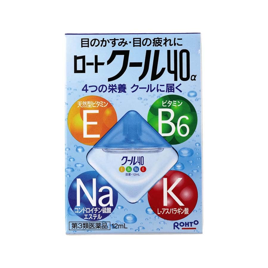 ROHTO- Nước nhỏ mắt Rohto 40α 12ml